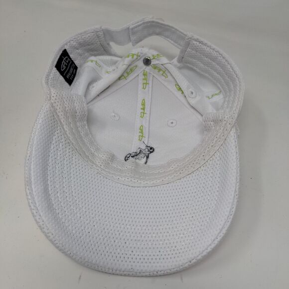 Garb Girl's Strapback Hat White Size Ages 5-12 Embroidered Golf Logo - Picture 6 of 9